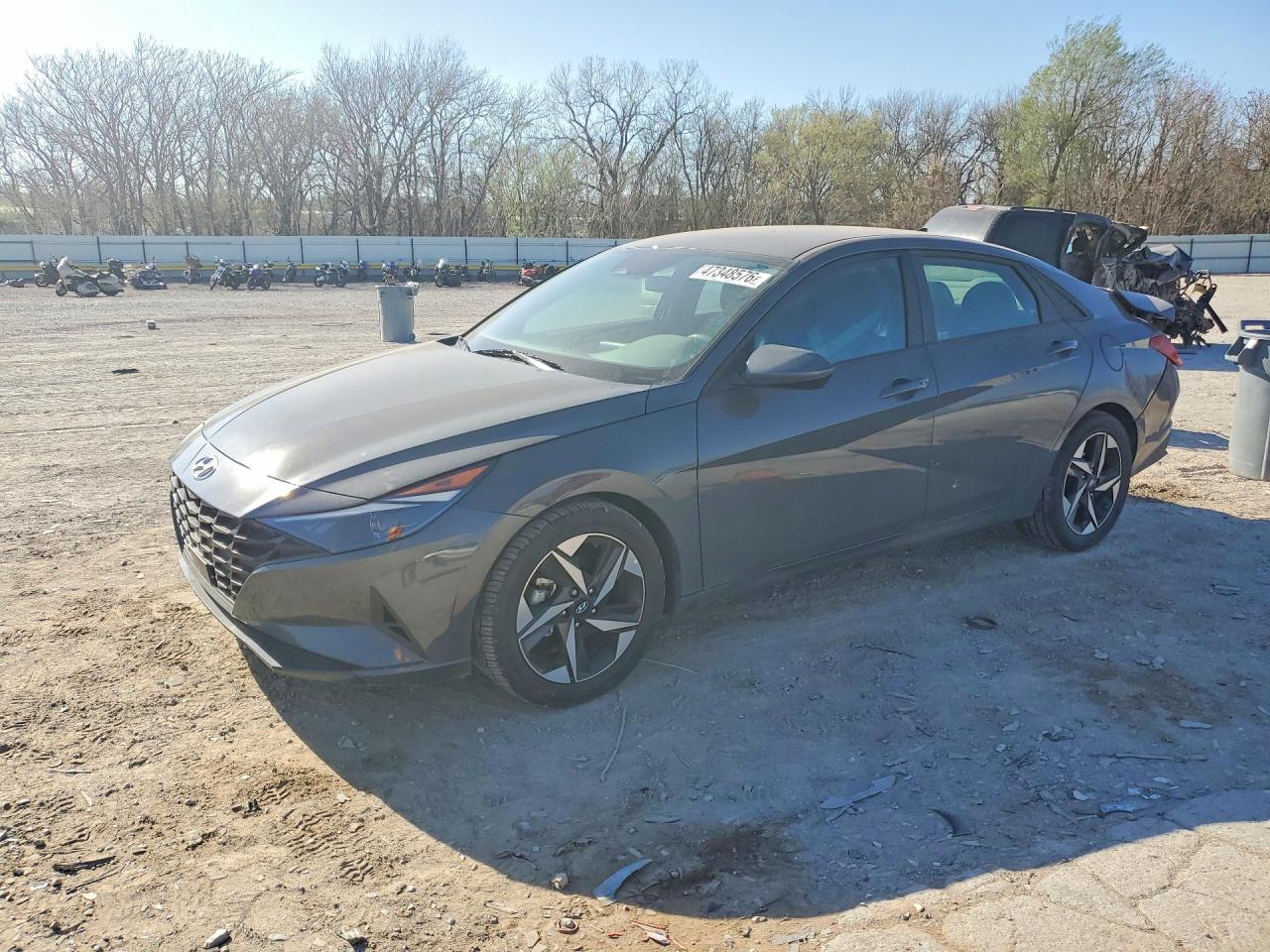 2023 Hyundai Elantra SEL, VIN KMHLS4AG9PU564576 — Rear end
