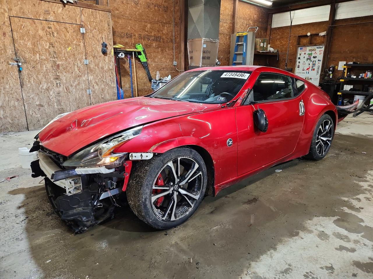 2019 Nissan 370Z Sport Touring, VIN JN1AZ4EH7KM421499 — Front end