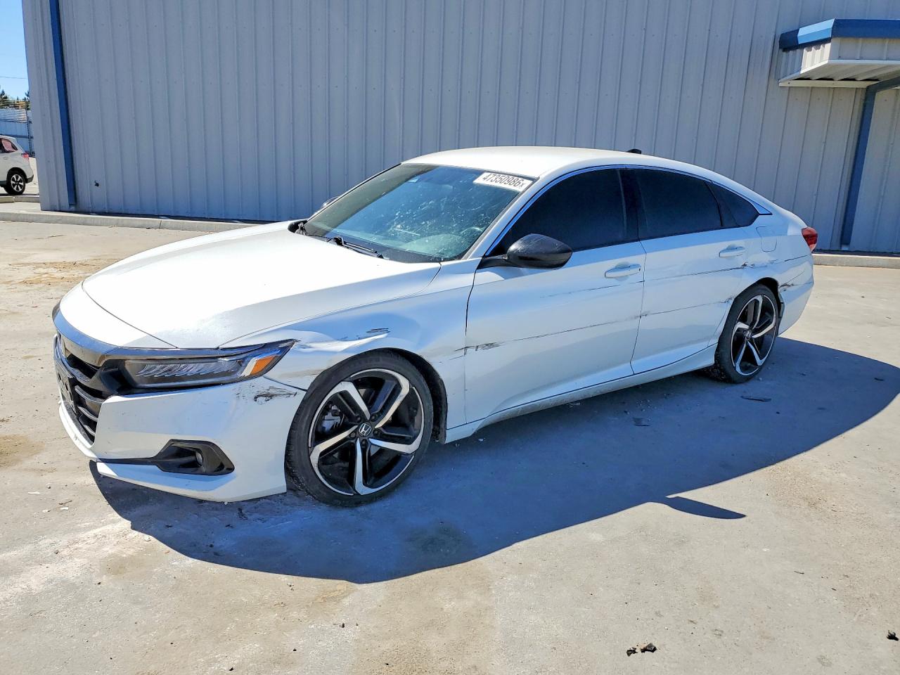 2022 Honda Accord Sport, VIN 1HGCV1F39NA069746 — Front end