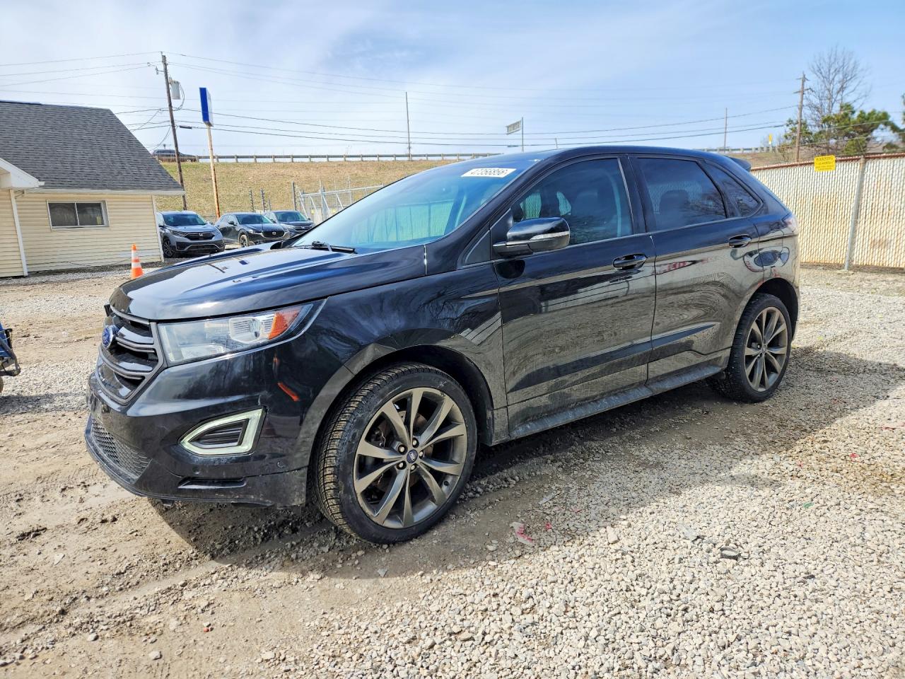2017 Ford Edge Sport, VIN 2FMPK4AP8HBC53875 — Front end