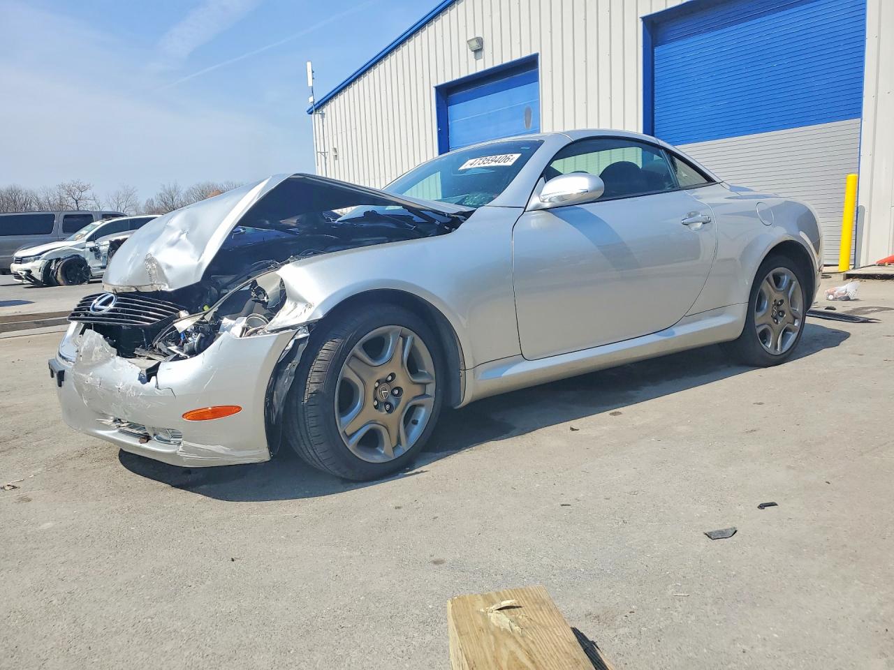 2007 Lexus SC 430, VIN JTHFN45Y779010952 — Front end