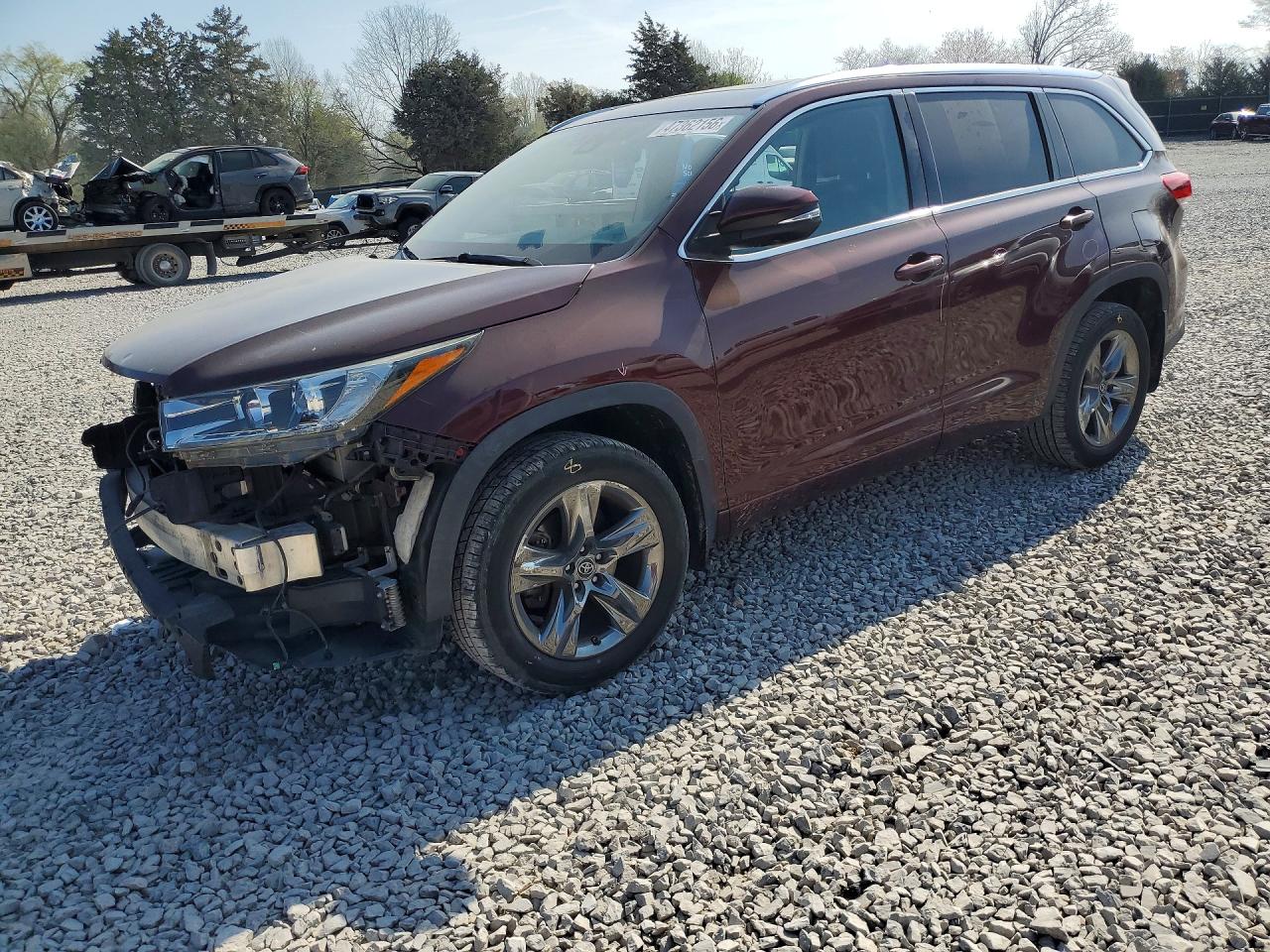 2019 Toyota Highlander Limited Platinum, VIN 5TDDZRFH6KS966071 — Rejected repair