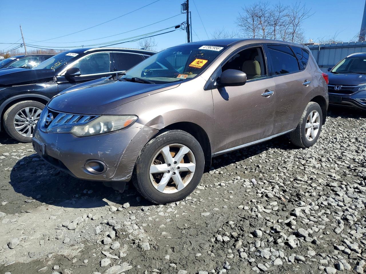 2010 Nissan Murano SL, VIN JN8AZ1MW7AW100291 — Biohazard / chemical