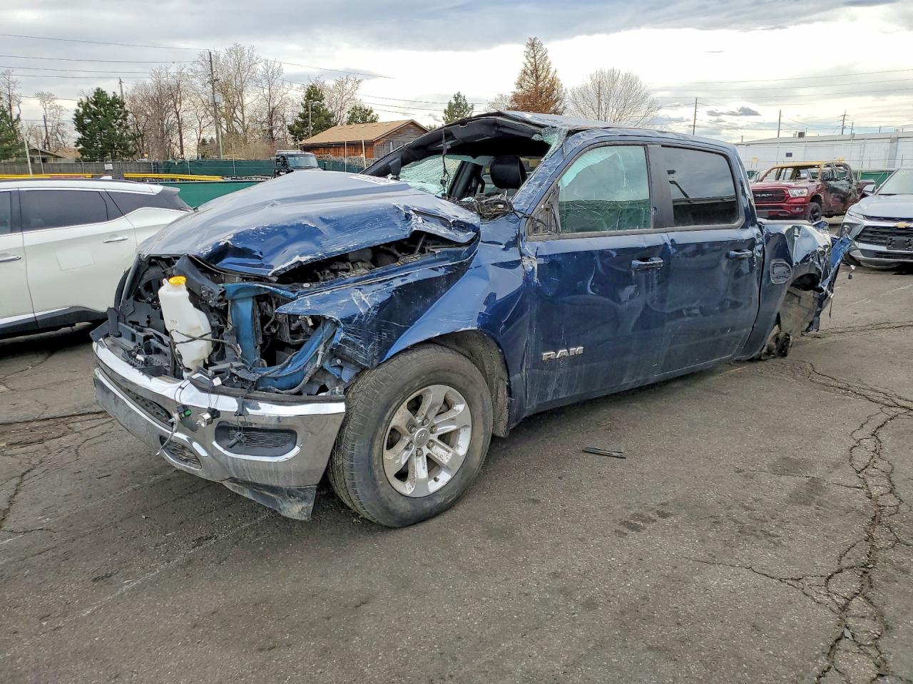 2023 Ram 1500 Laramie, VIN 1C6SRFJT6PN665855 — Rollover