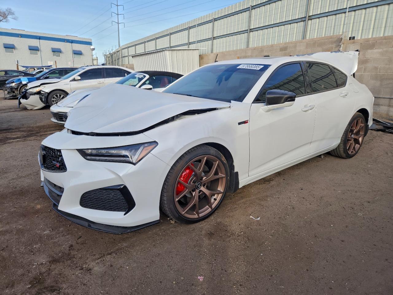 2025 Acura TLX Type S, VIN 19UUB7F09SA001156 — Front end