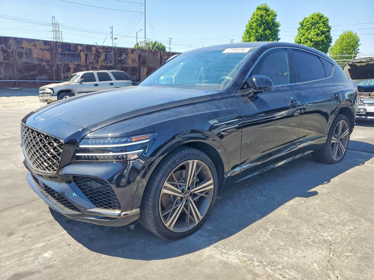 2025 Genesis GV80 Coupe 3.5T e-SC, VIN KMUJBESC7SU279149 — Rear end