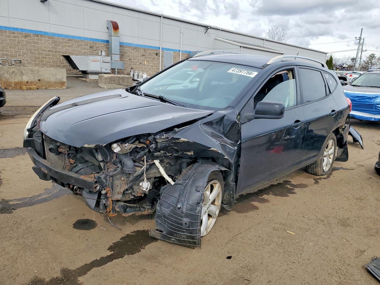 2008 Nissan Rogue SL, VIN JN8AS58VX8W101393 — Front end