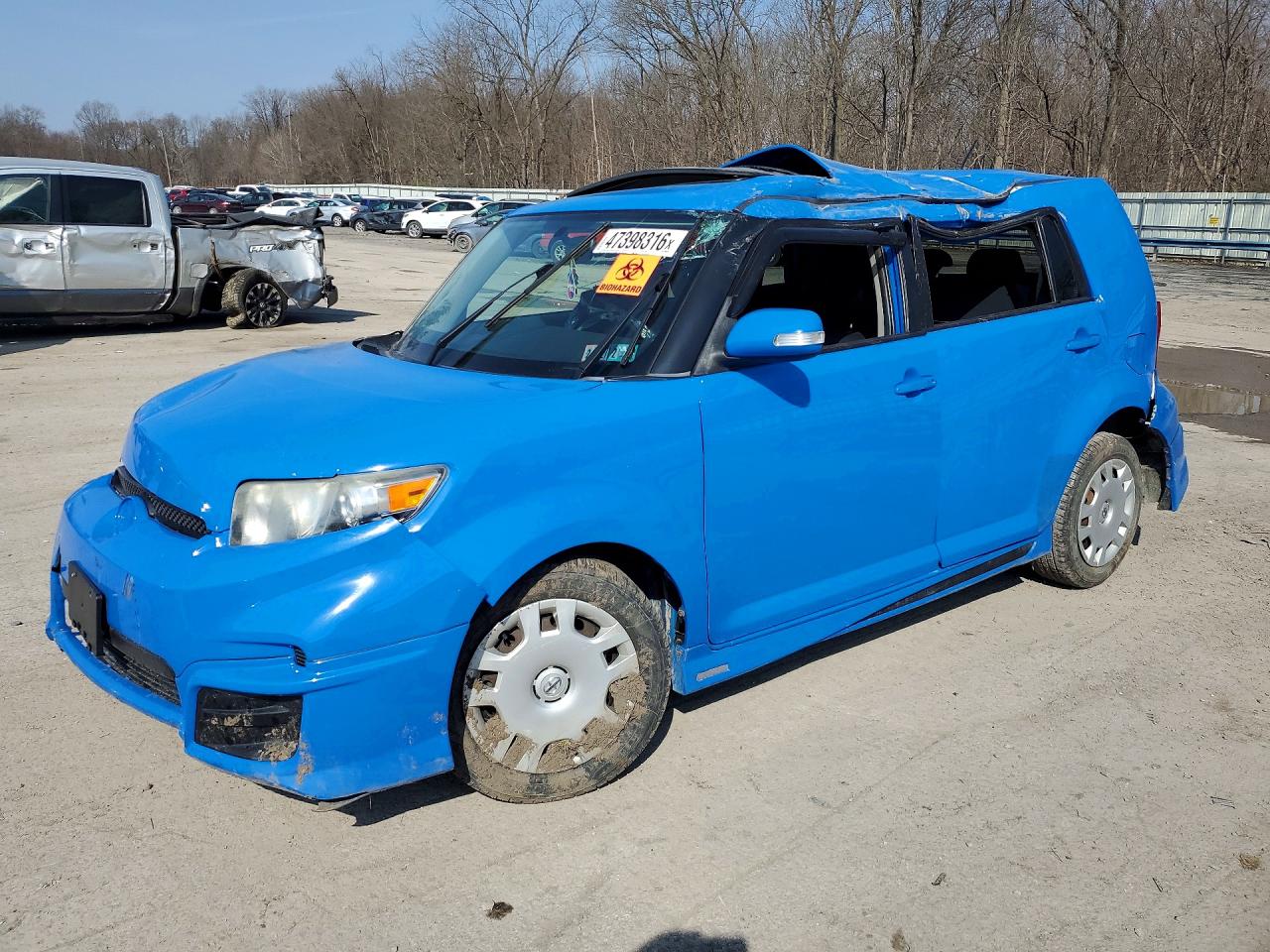 2011 Scion xB Release Series 8.0, VIN JTLZE4FE5B1136872 — Rollover