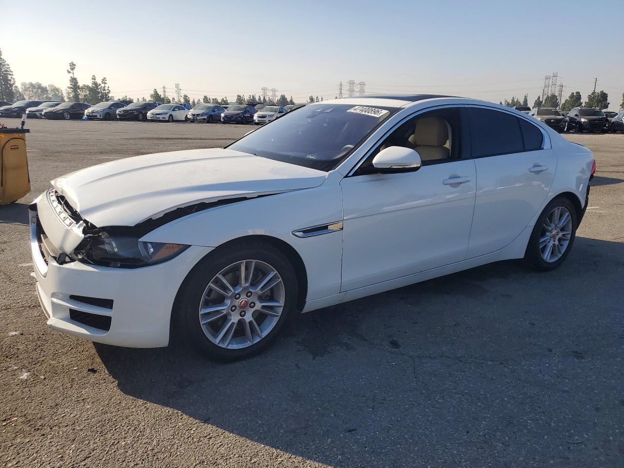 2018 Jaguar XE 20d Premium, VIN SAJAD4FN3JCP37455 — Rear end