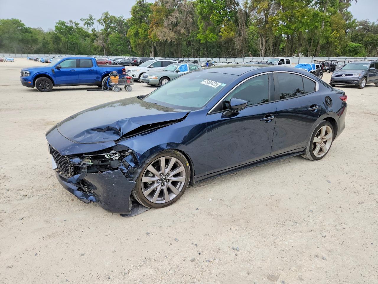 2022 Mazda 3 Select, VIN 3MZBPABL3NM300246 — Front end