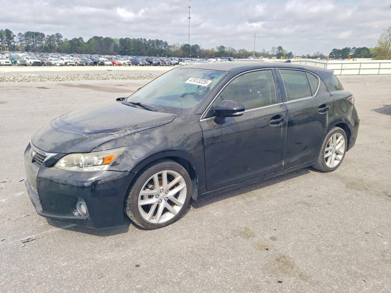 2014 Lexus CT 200h, VIN JTHKD5BH1E2180421 — Stripped