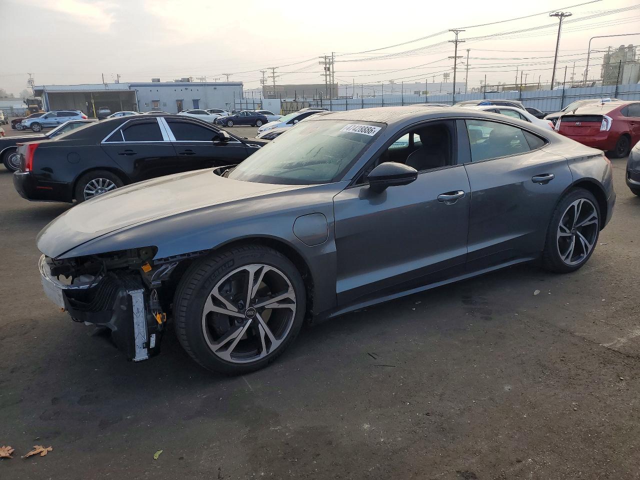 2024 Audi e-tron GT Premium Plus, VIN WAUCJBFW8R7003716 — Frame damage