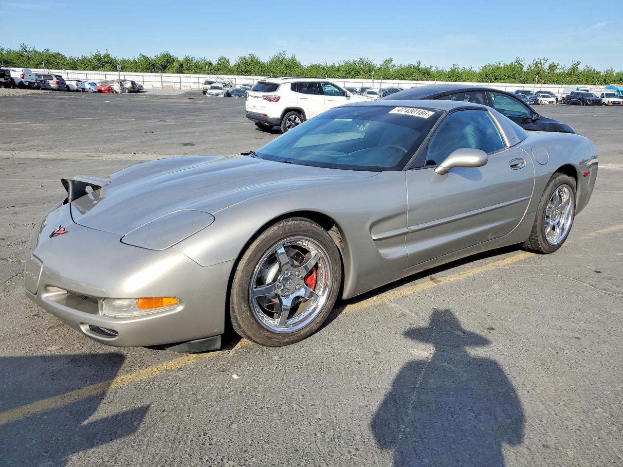2002 Chevrolet Corvette, VIN 1G1YY22G425111618 — Front end