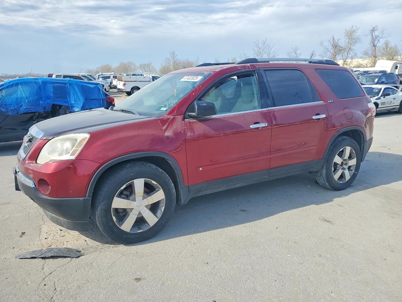 2010 GMC Acadia SLT1, VIN 1GKLRMED5AJ118535 — Normal wear
