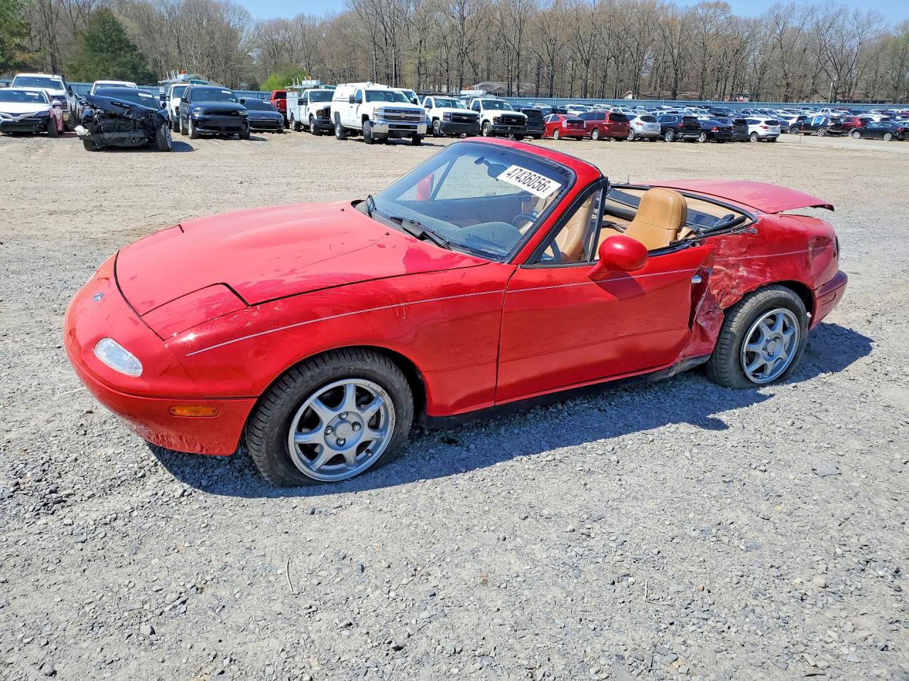 1997 Mazda MX-5 Miata, VIN JM1NA3539V0723408 — Side