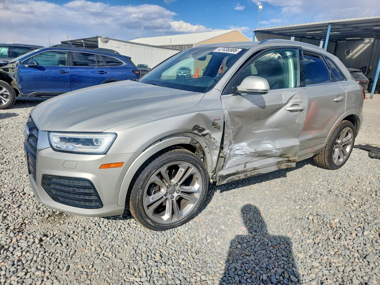 2018 Audi Q3 Premium Plus, VIN WA1JCCFS1JR009433 — Side