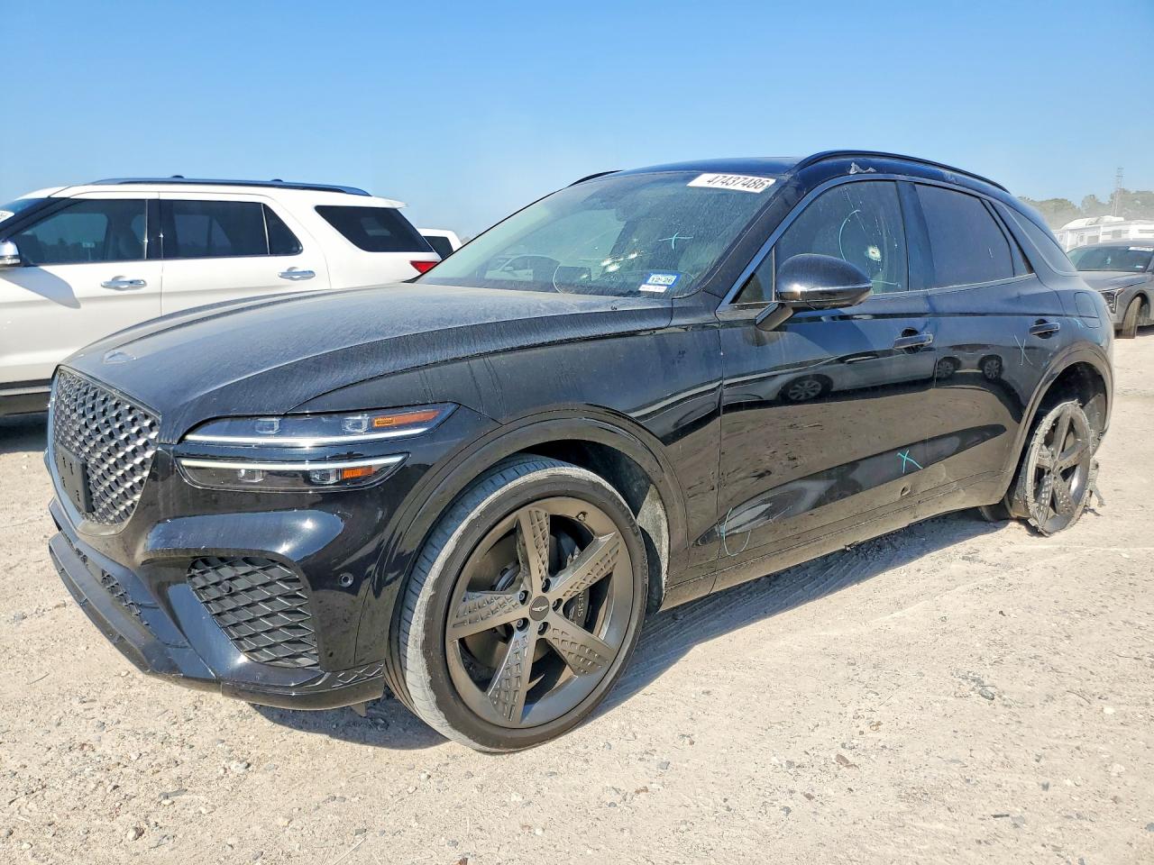 2024 Genesis GV70 Sport, VIN 5NMMCDTC9RH008522 — Vandalism
