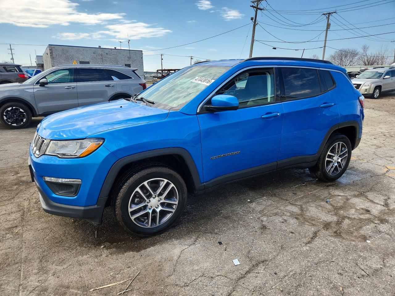2018 Jeep Compass Altitude, VIN 3C4NJDBB9JT282202 — Hail