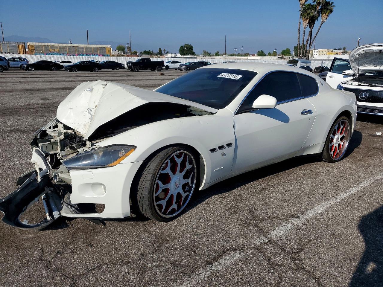 2008 Maserati GranTurismo, VIN ZAMGJ45A180034878 — Front end