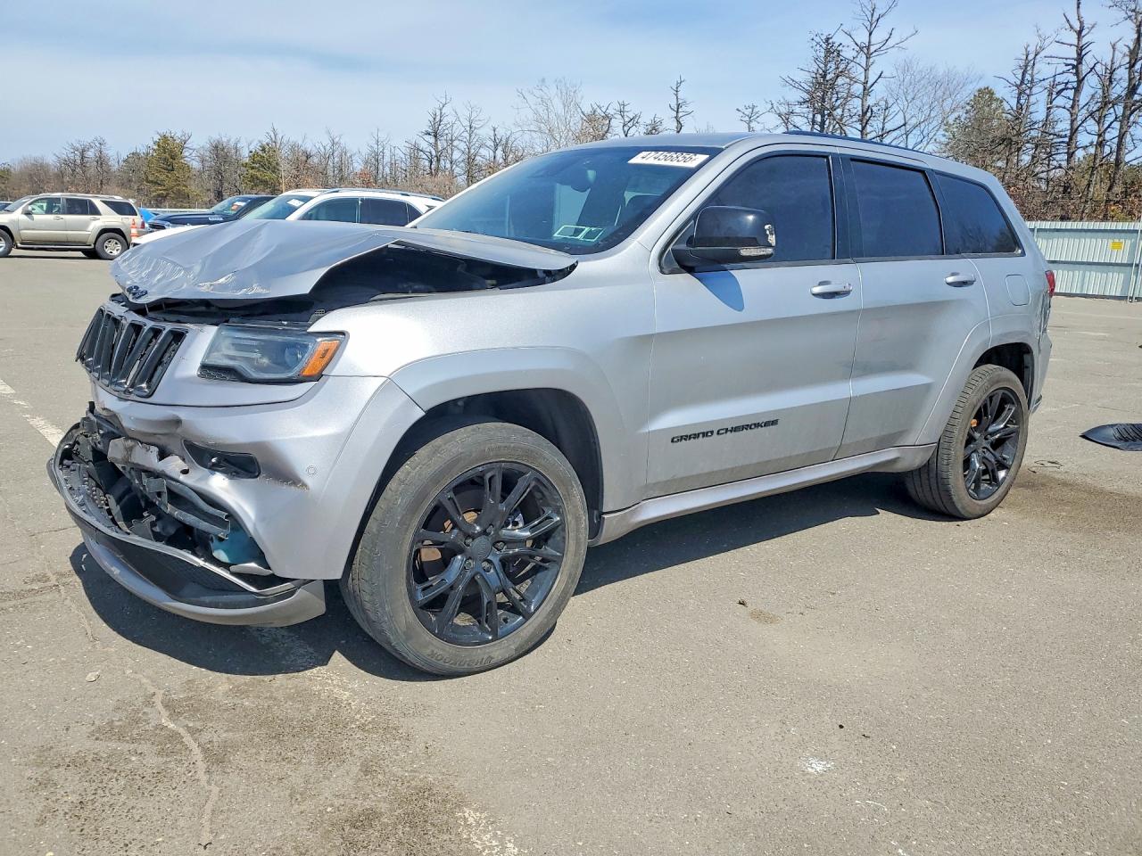 2016 Jeep Grand Cherokee High Altitude, VIN 1C4RJFCG2GC406158 — Front end