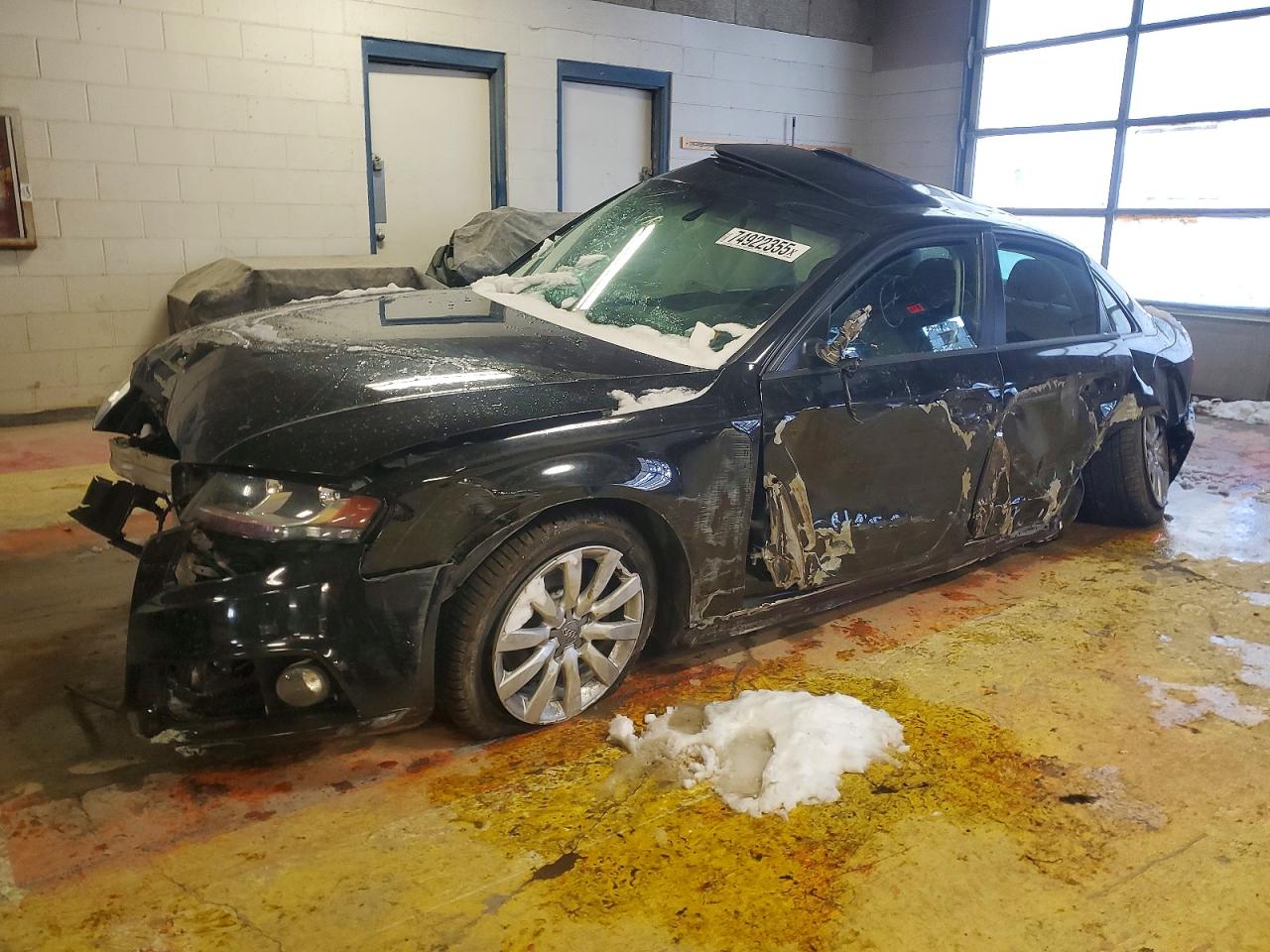 2012 Audi A4 Premium, VIN WAUBFAFL8CN008575 — Side