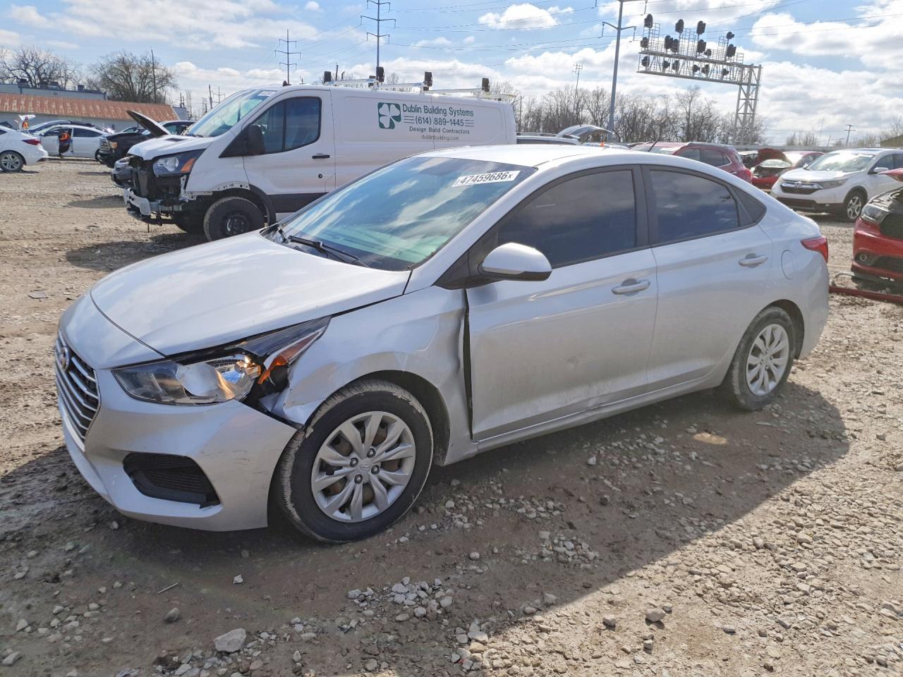 2021 Hyundai Accent SE, VIN 3KPC24A60ME129726 — Front end