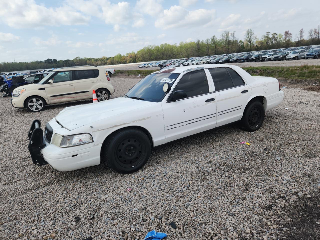 2009 Ford Police Interceptor, VIN 2FAHP71VX9X105330 — Front end