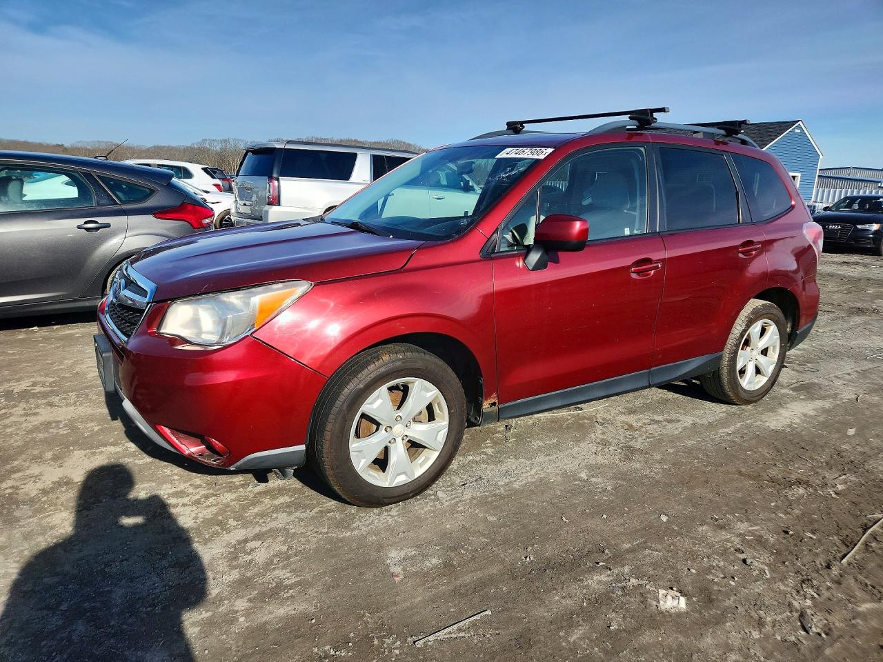 2015 Subaru Forester Premium, VIN JF2SJADC8FH421248 — Minor dents and scratches