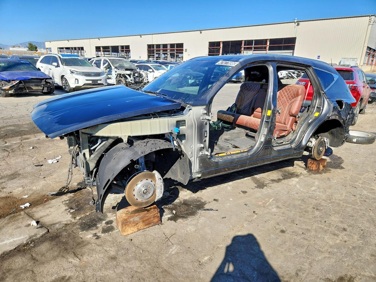 2026 Genesis GV80 Prestige, VIN KMUHEESC3TU302806 — Stripped