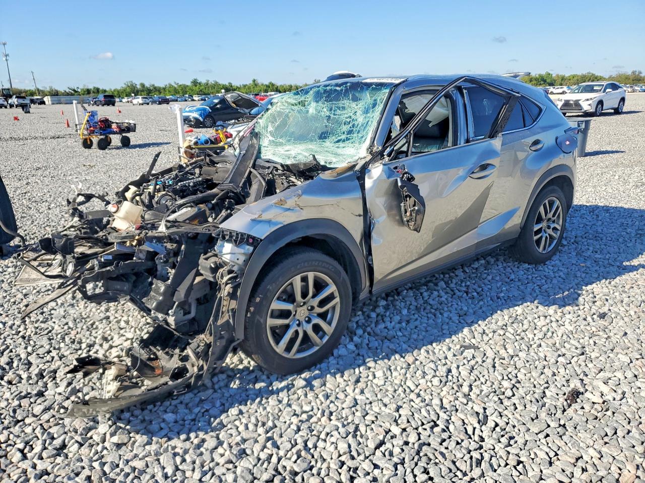 2016 Lexus NX F Sport, VIN JTJYARBZ1G2037909 — Front end