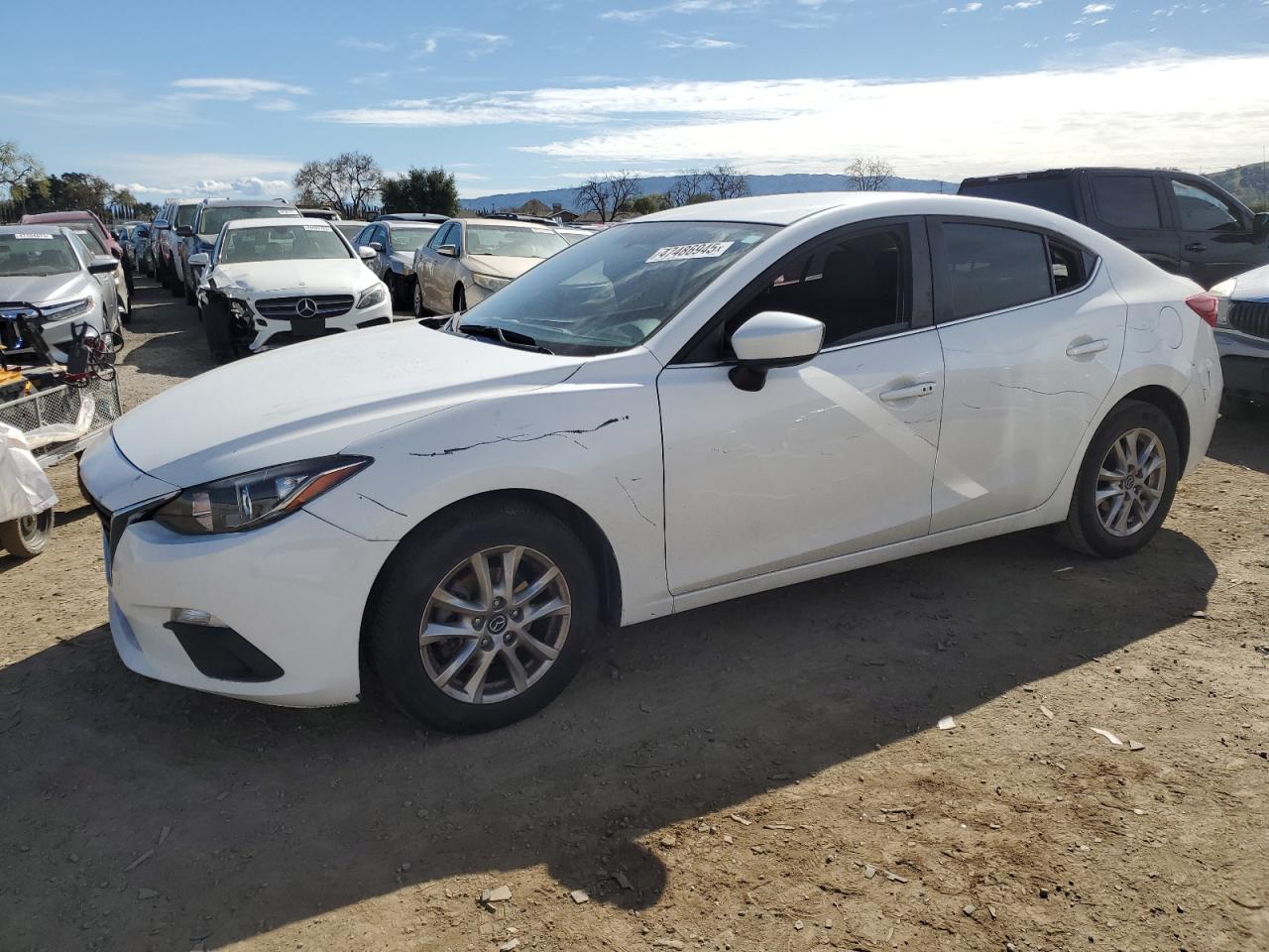 2014 Mazda 3 i Touring, VIN JM1BM1V7XE1212494 — Vandalism