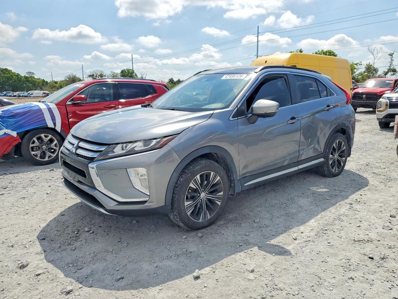 2019 Mitsubishi Eclipse Cross SE, VIN JA4AT5AA8KZ021221 — Vandalism