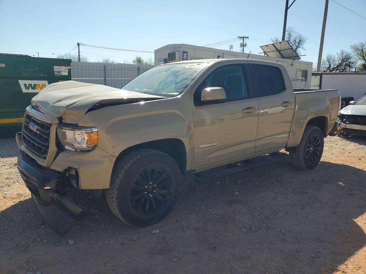 2022 GMC Canyon 4WD Elevation, VIN 1GTG6CEN1N1136920 — Front end