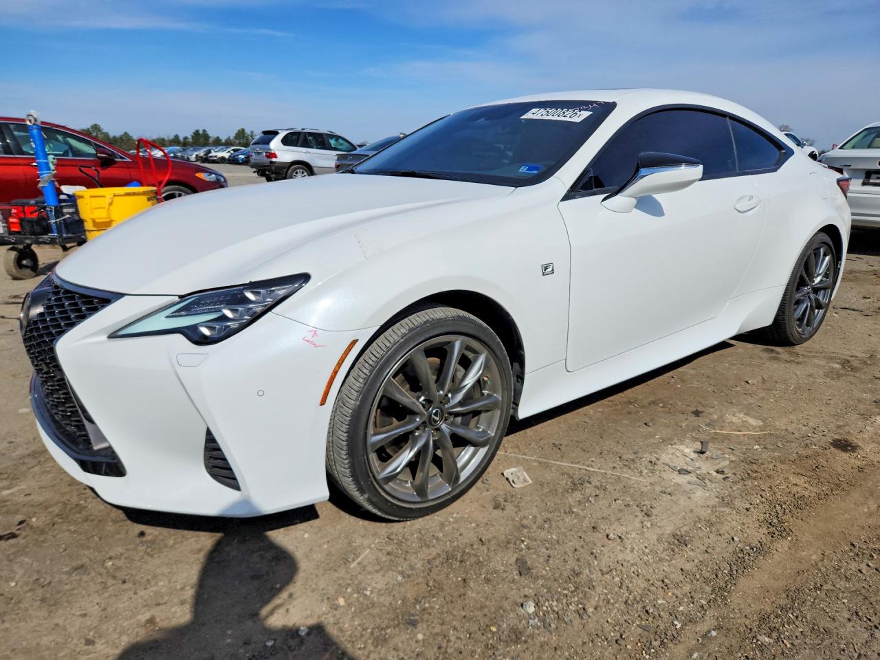 2020 Lexus RC 350 F Sport, VIN JTHGZ5DCXL5010451 — Rear end