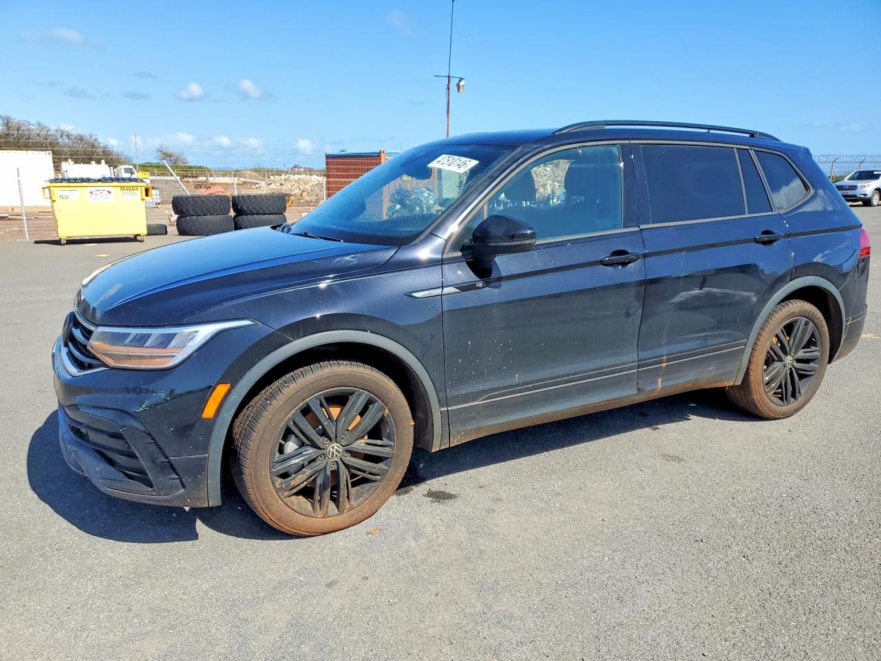 2022 Volkswagen Tiguan SE R-Line Black, VIN 3VV8B7AX9NM081278 — Water / flood