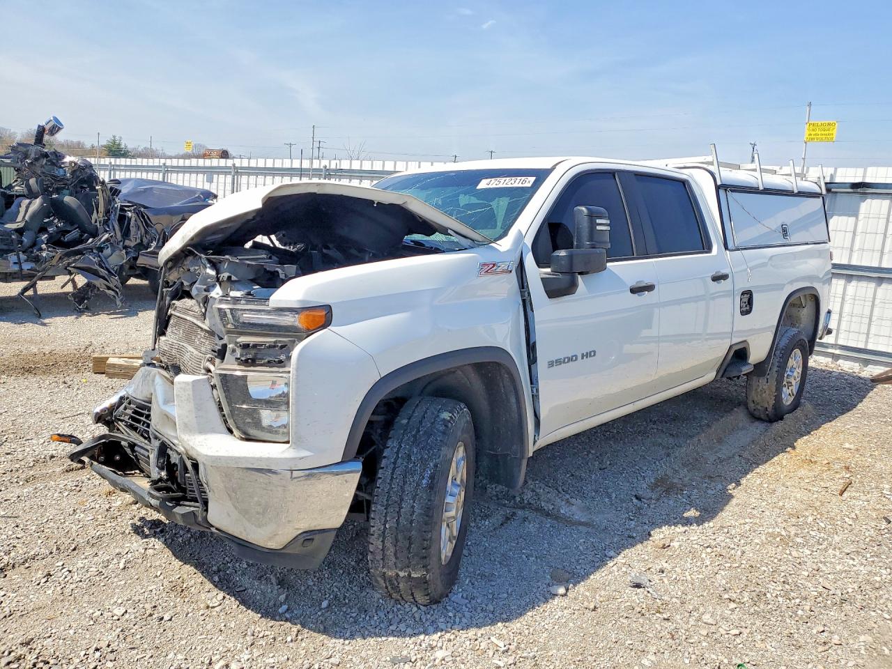 2021 Chevrolet Silverado 3500HD Work Truck, VIN 1GC4YSEY2MF238732 — Front end