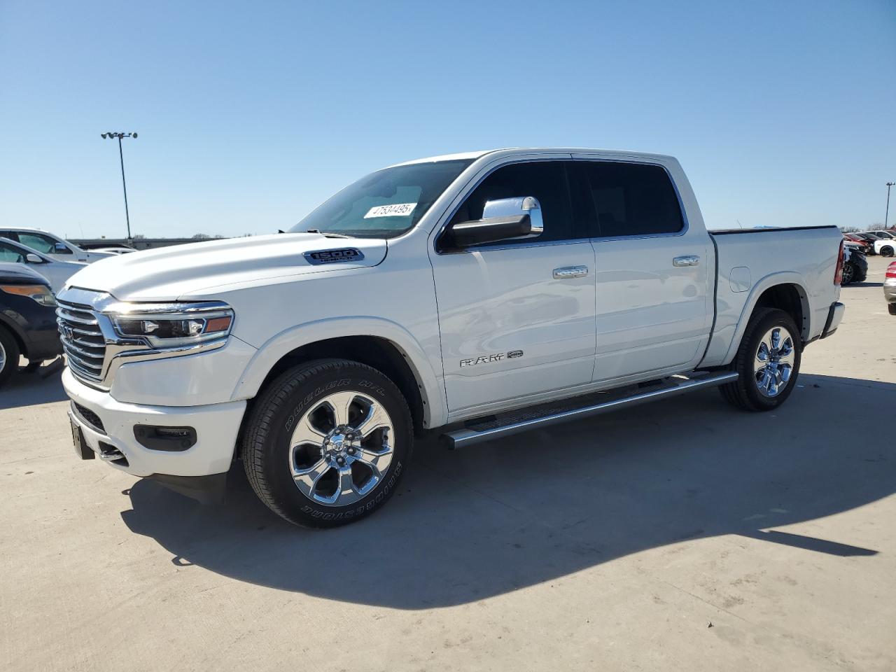 2019 Ram 1500 Longhorn, VIN 1C6SRFKTXKN526383 — Minor dents and scratches