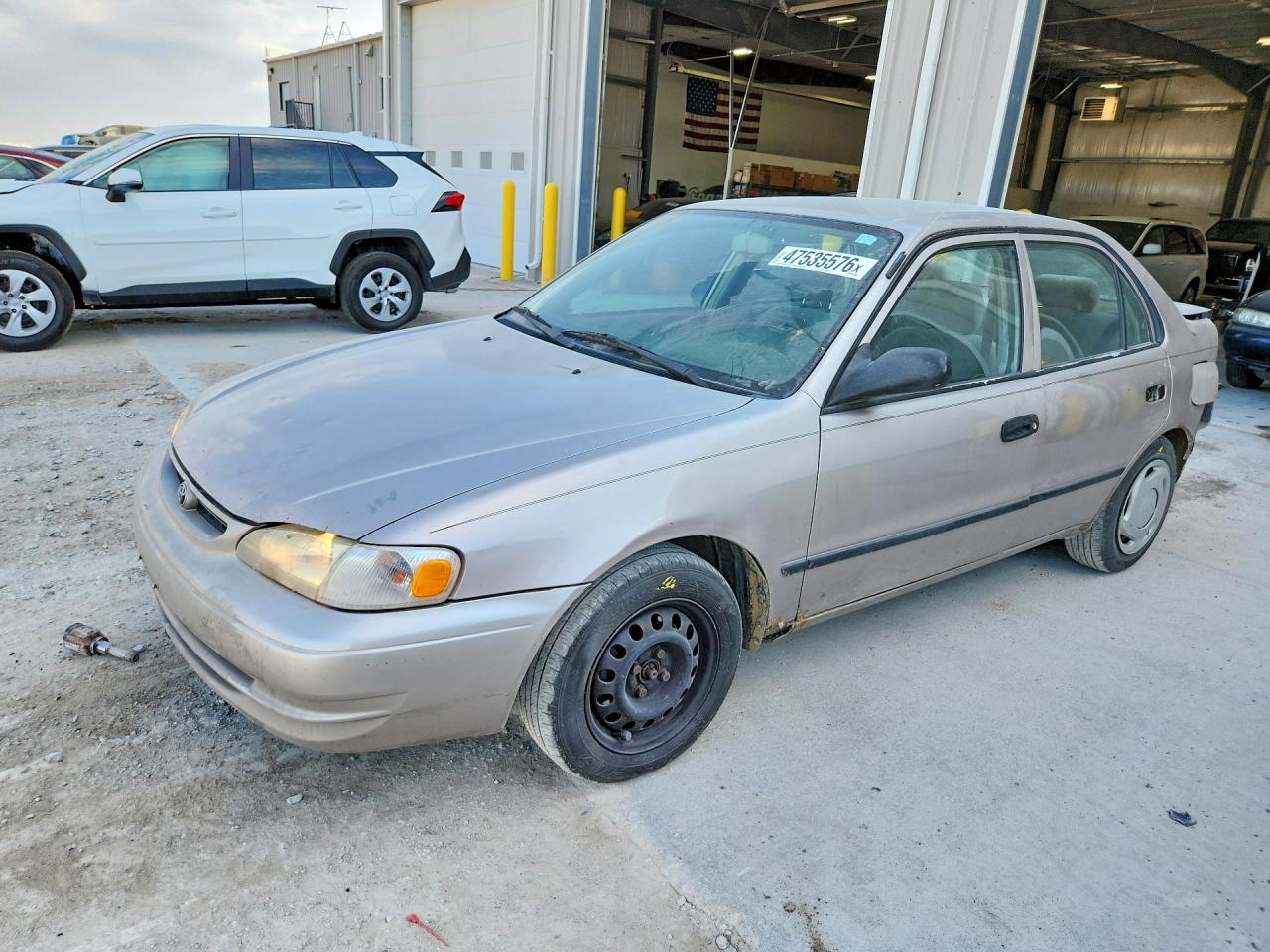 1998 Toyota Corolla CE, VIN 1NXBR12E2WZ070321 — Зад