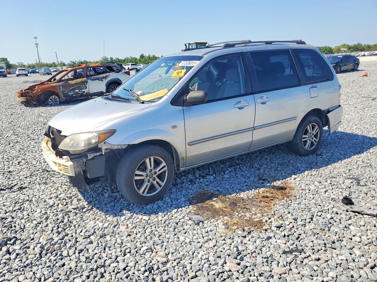 2006 Mazda MPV LX-SV, VIN JM3LW28A960565738 — Front end