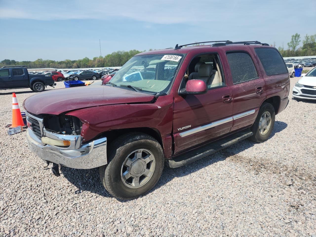 2006 GMC Yukon SLT, VIN 1GKEK13Z46J111433 — Front end