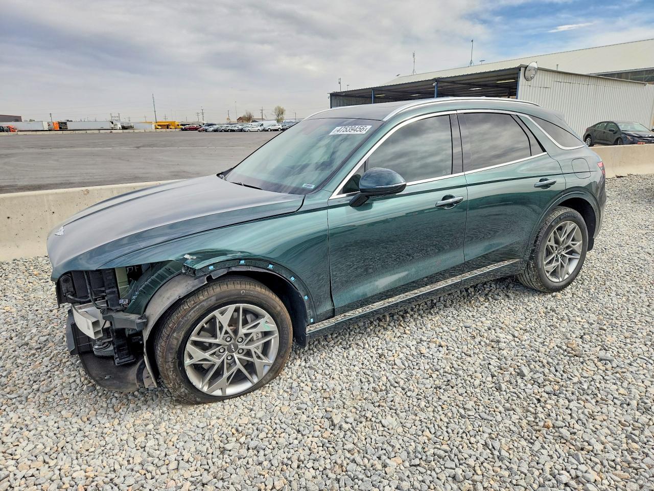 2023 Genesis GV70 2.5T, VIN KMUMADTB7PU097006 — Front end