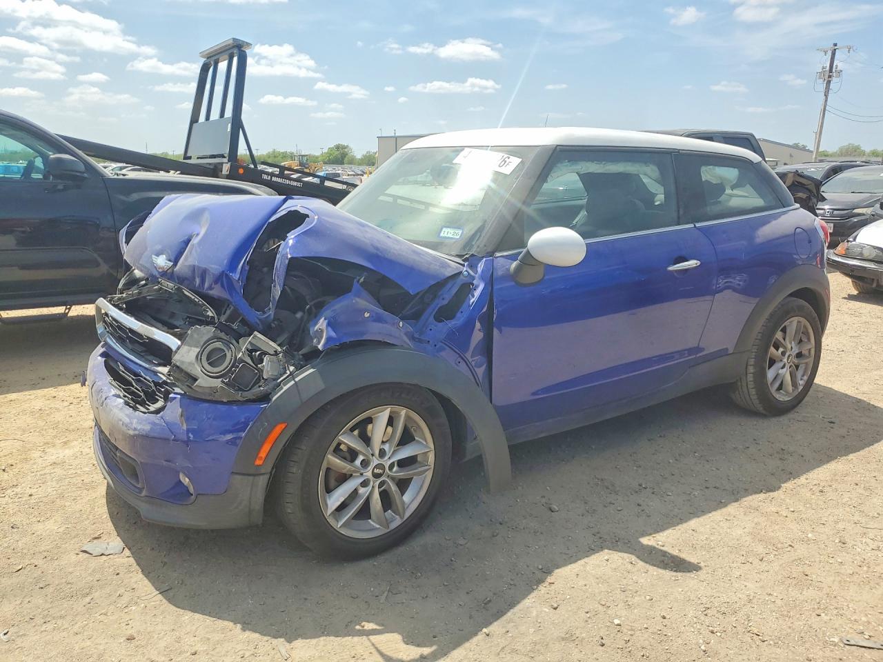 2013 MINI Paceman S, VIN WMWSS5C53DWN49411 — Front end