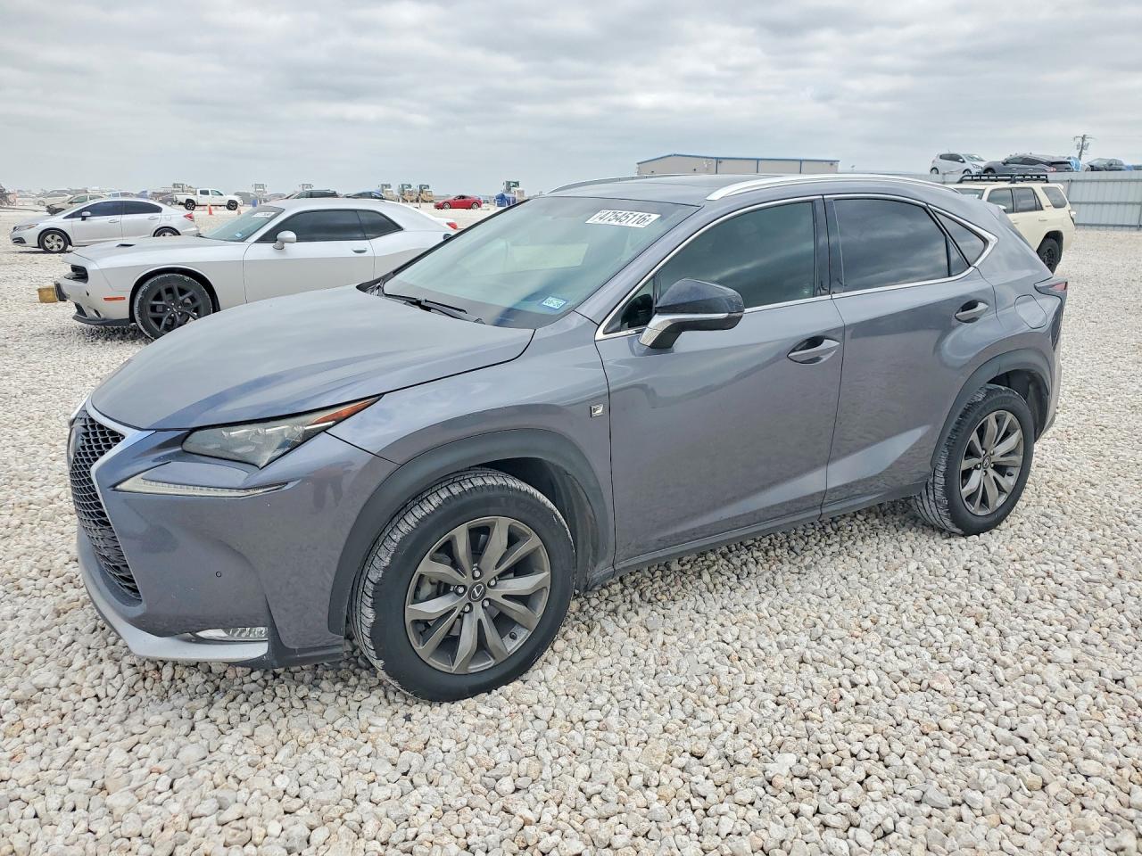 2016 Lexus NX F Sport, VIN JTJYARBZ9G2031341 — Side