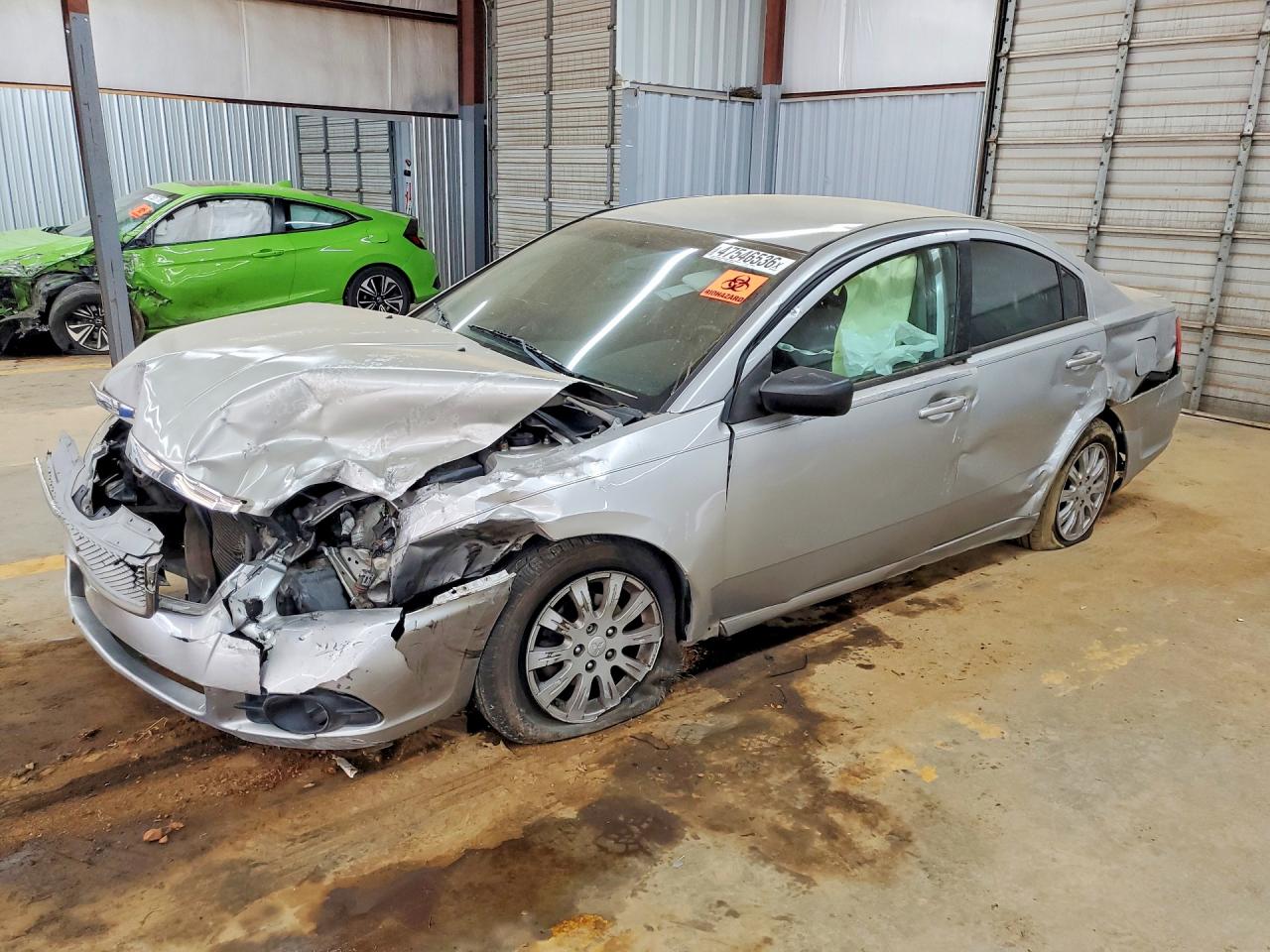 2011 Mitsubishi Galant FE, VIN 4A32B2FFXBE021435 — Front end