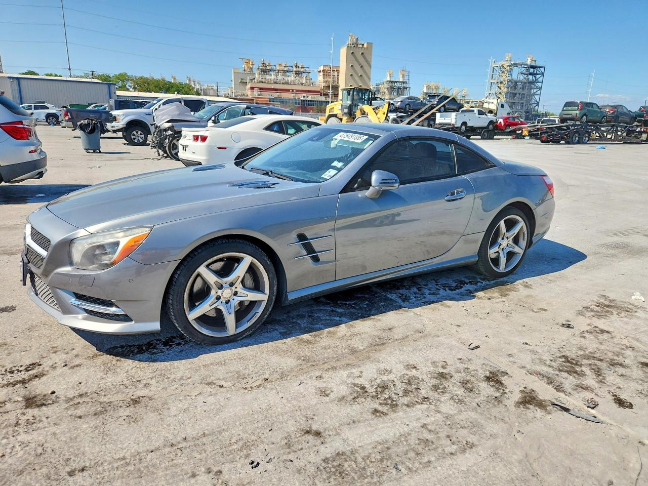 2013 Mercedes-Benz SL 550, VIN WDDJK7DA8DF008222 — Front end
