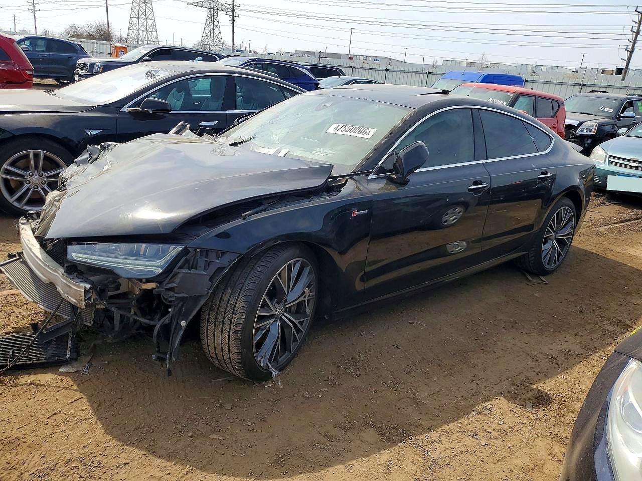 2018 Audi A7 Prestige, VIN WAU23AFC0JN055881 — Front end