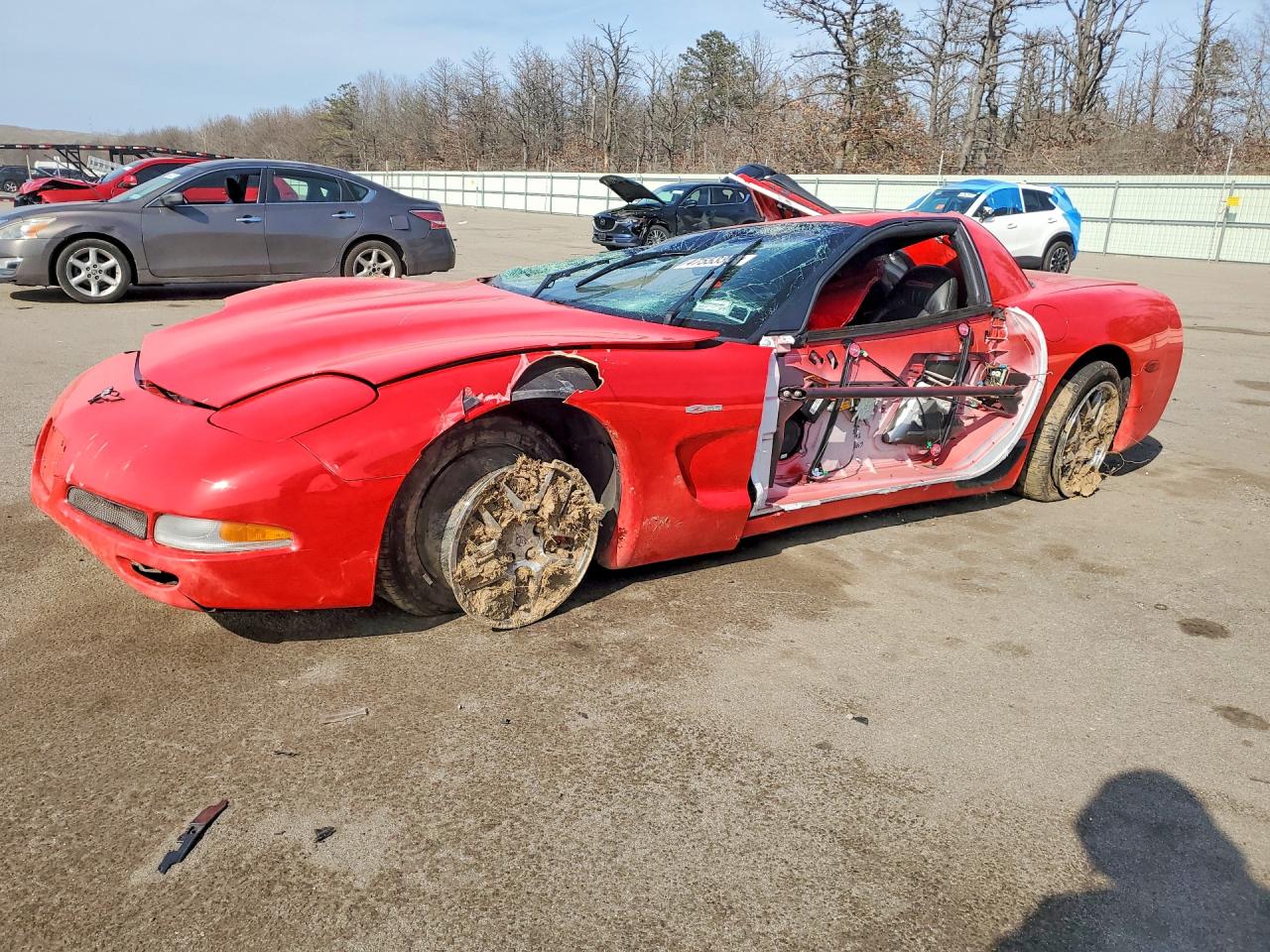 2002 Chevrolet Corvette Z06, VIN 1G1YY12S725114480 — All over
