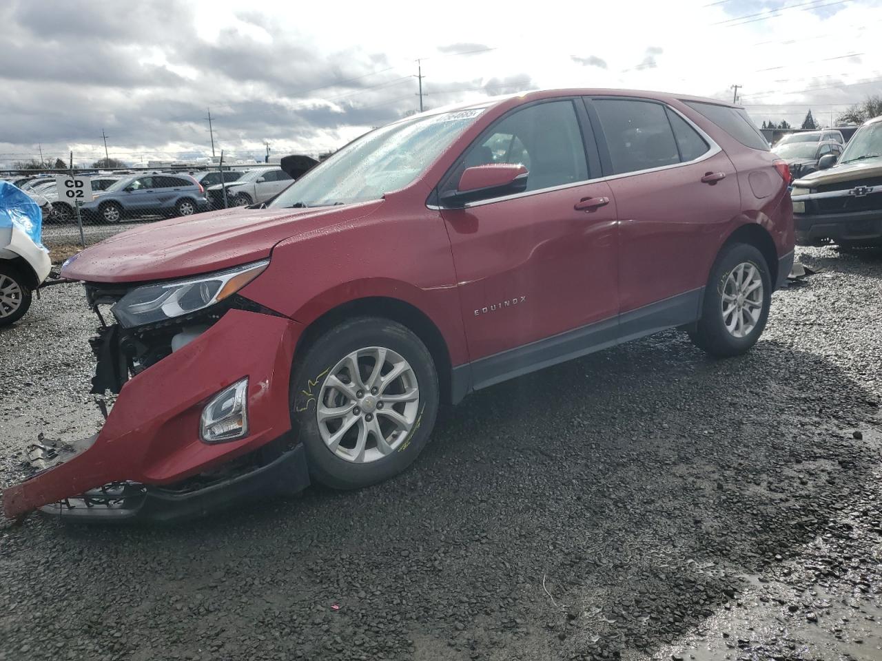 2018 Chevrolet Equinox LT, VIN 2GNAXSEV8J6111153 — Front end