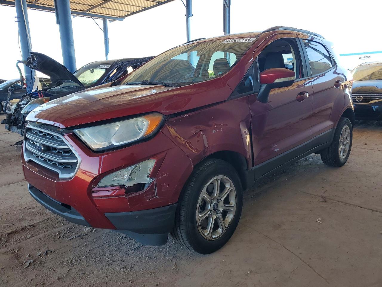 2018 Ford EcoSport SE, VIN MAJ6P1UL0JC247265 — Front end