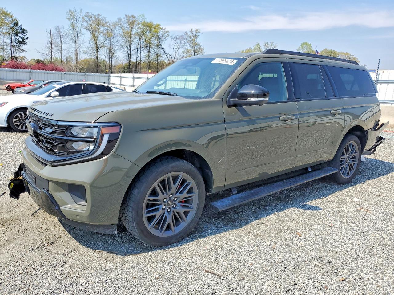 2025 Ford Expedition Max Platinum, VIN 1FMJK1MG4SEA73434 — Rear end